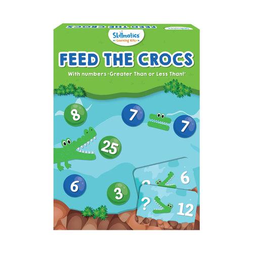 Feed The Crocs: With Numbers Greater Than Or Less Than!- Free Gift