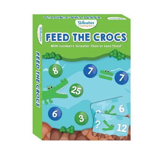 Feed The Crocs: With Numbers Greater Than Or Less Than!- Free Gift