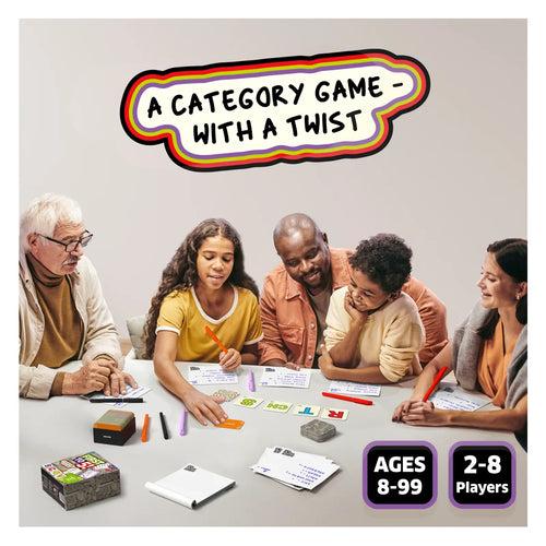 First to 5 | Quick Category Game with a Twist (ages 8+)