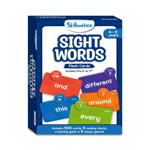 Flash Cards: Sight Words (ages 4-9)