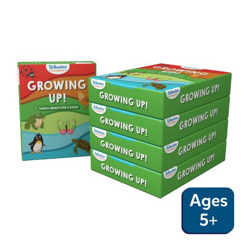 Growing Up! - Learn about Life Cycles | Pack of 5 (ages 5+)