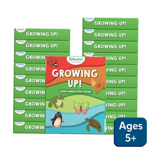 Growing Up! - Learn about Life Cycles | Pack of 20 (ages 5+)