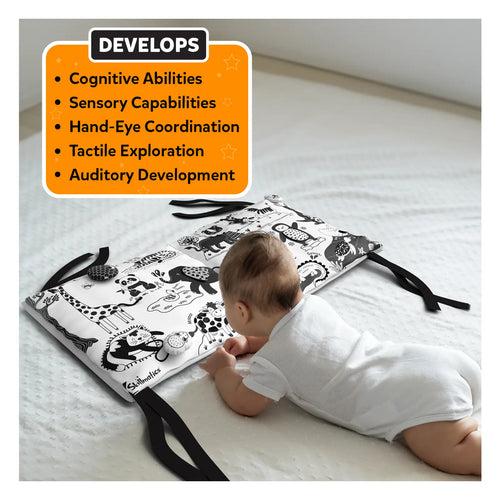 High Contrast Sensory Cloth Mat (0-18 months)