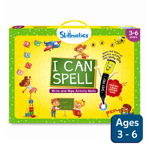 I Can Spell | Reusable Activity Mats (ages 3-6)