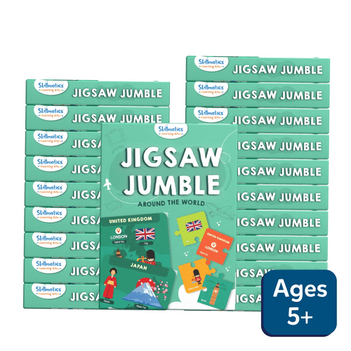 Jigsaw Jumble - Around the World | Pack of 20 (ages 5+)