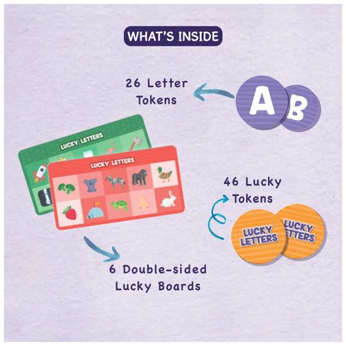 Lucky Letters: A Fun Game To Learn Phonics - Free Gift