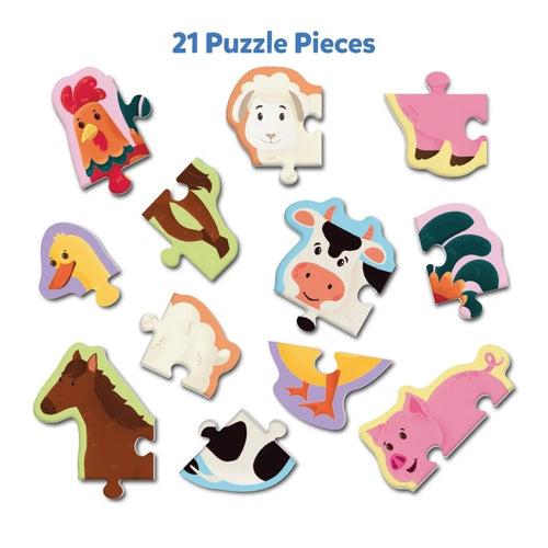 My First Puzzle Set: Farm Animal (ages 3-6)