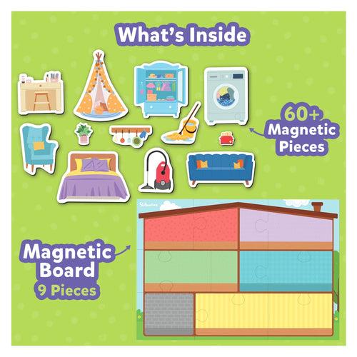 Magnetopia - Design Your Own Home | Interactive Pretend Play Set (ages 3-7)