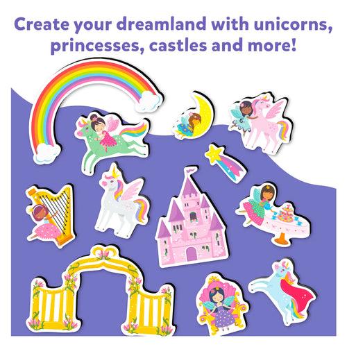 Magnetopia - Princess & Unicorn Land! | Interactive Pretend Play Set (ages 3-7)