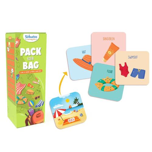Pack Your Bags - A Game of Memory & Making Connections | Pack of 10 (ages 5+)