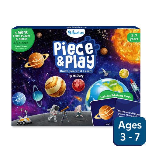 Piece & Play: Up In Space | Floor Puzzle & Game (ages 3-7)