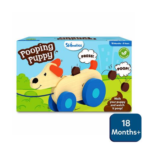 Pooping Puppy | Pull-along Toddler Toy (18 months+)