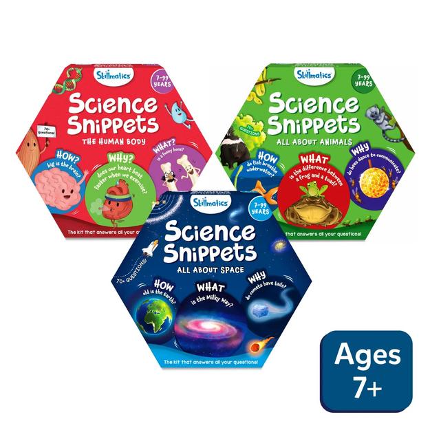 Science Snippets Trio Pack (ages 7+)