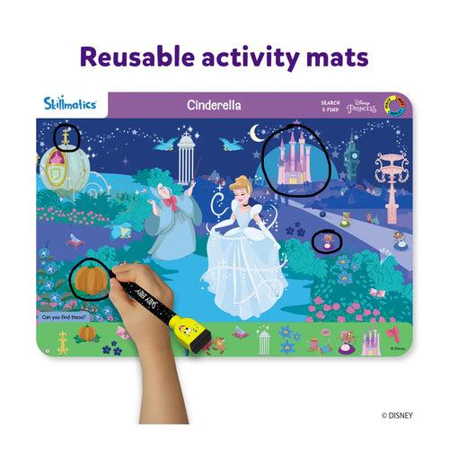 Search & Find Disney Princesses | Reusable Activity Mats (ages 3-6)
