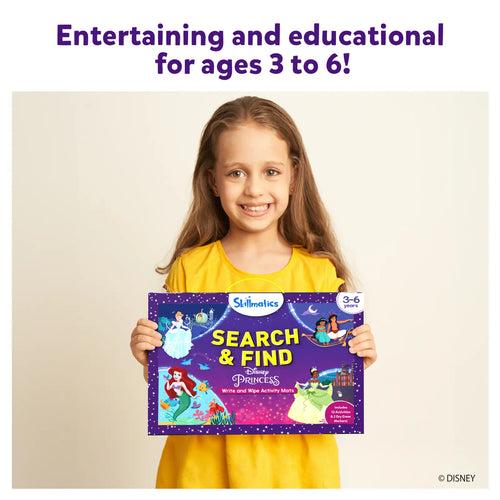 Search & Find Disney Princesses | Reusable Activity Mats (ages 3-6)