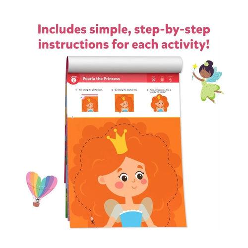 Snip Snip: Unicorns & Princesses | Art & Craft Activity Kit (ages 3-7)