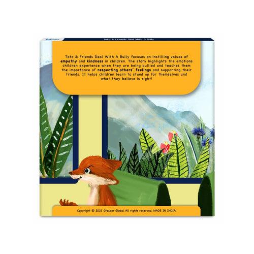 Toto & Friends Deal With A Bully - Fun Learning Storybooks (ages 0-3) - Free Gift