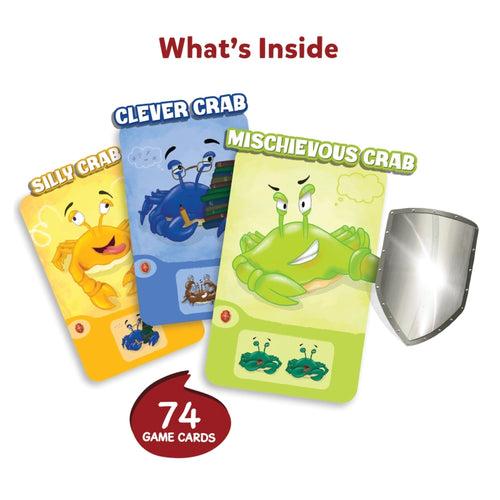 Crab Clash | Fiercely Fun Card Game of Attack and Defense (ages 7+)