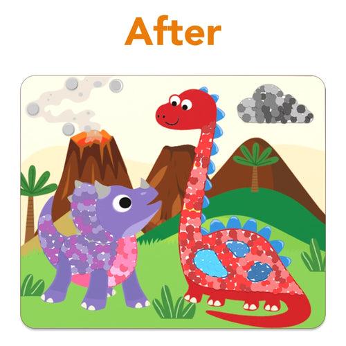 Dot it! - World of Dinosaurs | No mess sticker art (ages 3-7)