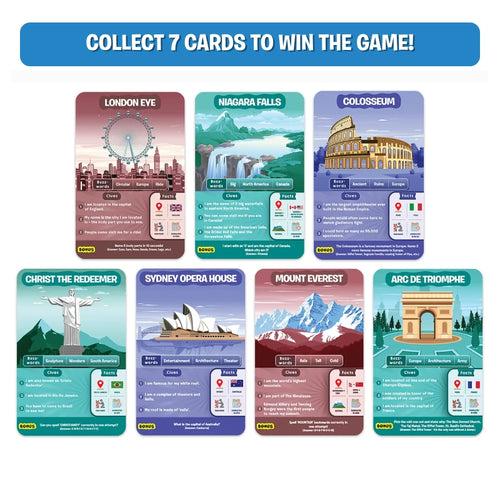 Guess in 10: Legendary Landmarks | Trivia card game (ages 8+)