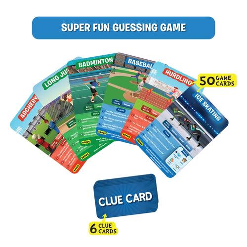 Guess in 10: World Of Sports | Trivia card game (ages 6+)