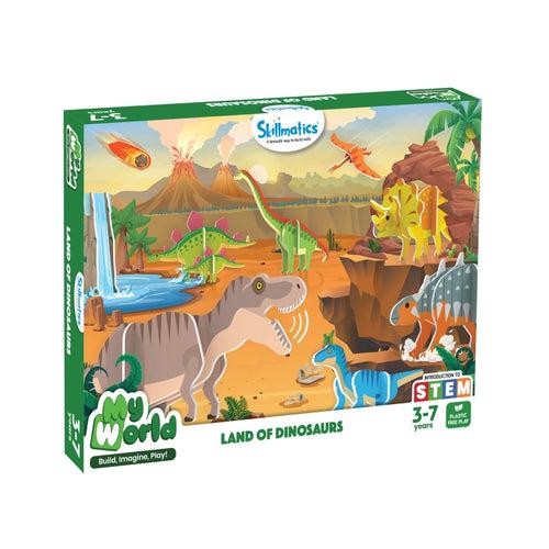 My World: Land of Dinosaurs | STEM Building Toy (ages 3-7)