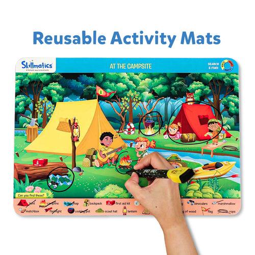 Search & Find + Preschool Champion | Reusable Activity Mats Combo (ages 3-6)