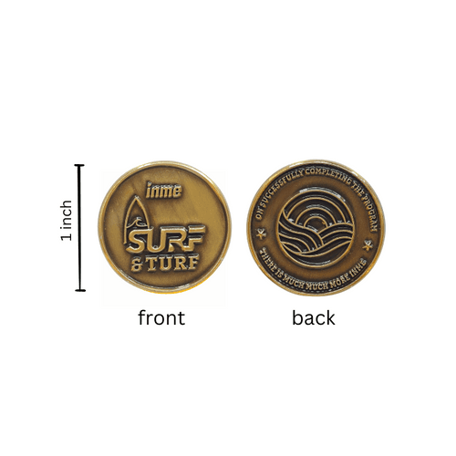 Challenge Coin - Surf n Turf