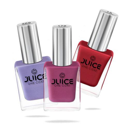 JUICE X SERIES NAIL PAINT PACK OF 3