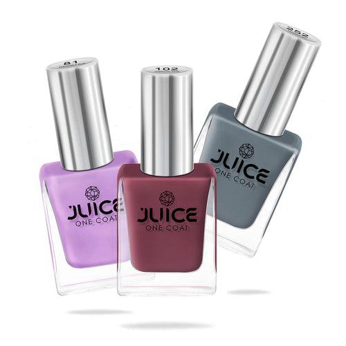 JUICE X SERIES NAIL PAINT PACK OF 3