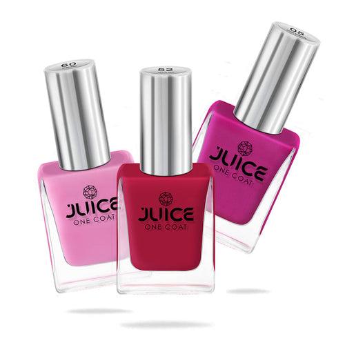 JUICE X SERIES NAIL PAINT PACK OF 3