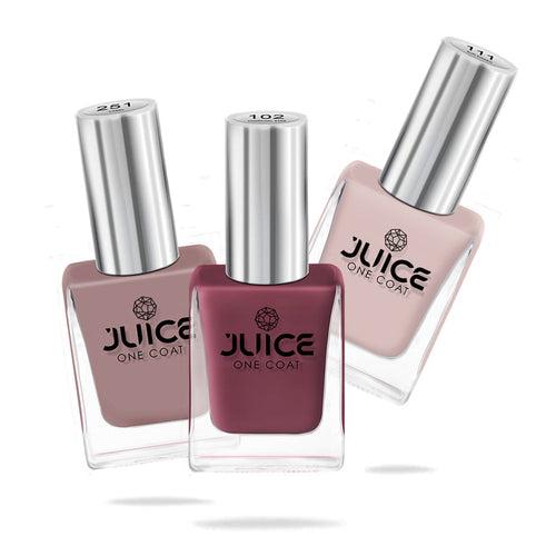 JUICE X SERIES NAIL PAINT PACK OF 3