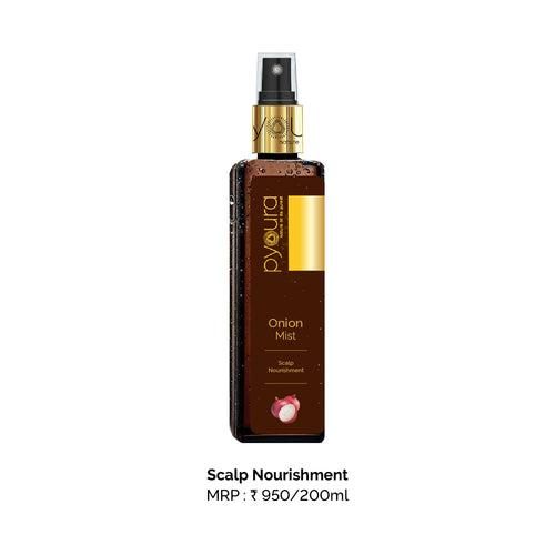 Non Sticky 100% Natural Scalp Nourishing Mists, Relieve Itchy Scalp and Dandruff.  No Alcohol or Preservatives Added <h4> <h6> Pack of 200 ml each<h6>