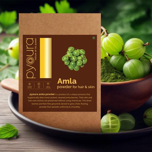 Amla Powder, Healthy skin and hair growth, Made from hygienically dried fresh amla