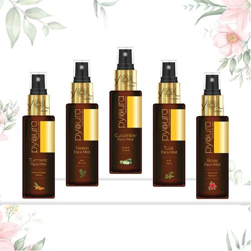 A Complete Skincare Kit <h4> Pure extracts of natural ingredients <h4> <h6> Pack of 5 each 50 ml<h6>