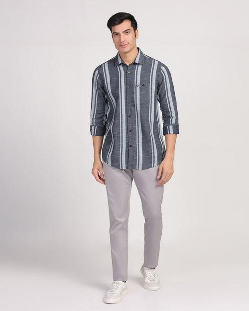 Casual Indigo Stripe Shirt - Jazz