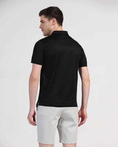 Polo Black Printed T-Shirt - Jaime