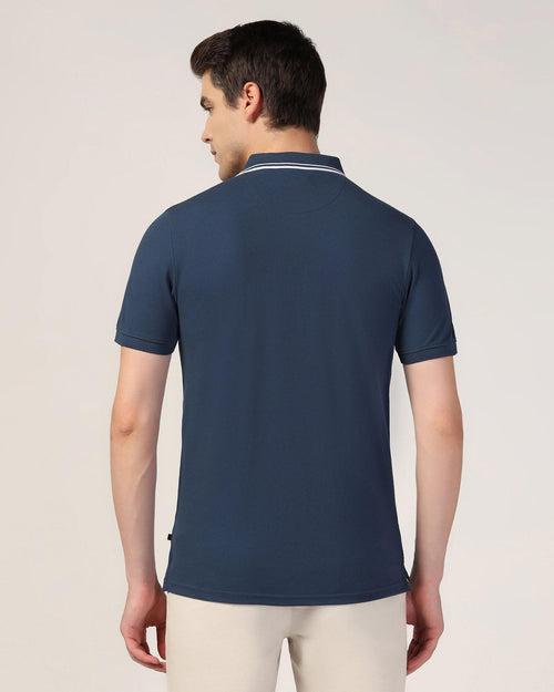 Polo Deep Blue Solid T-Shirt - Klaus