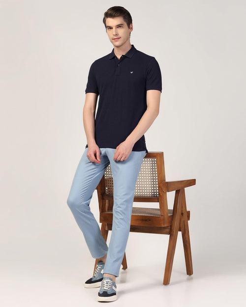 Polo Navy Solid T-Shirt - Essen