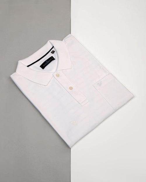 Polo White Printed T-Shirt - Bird