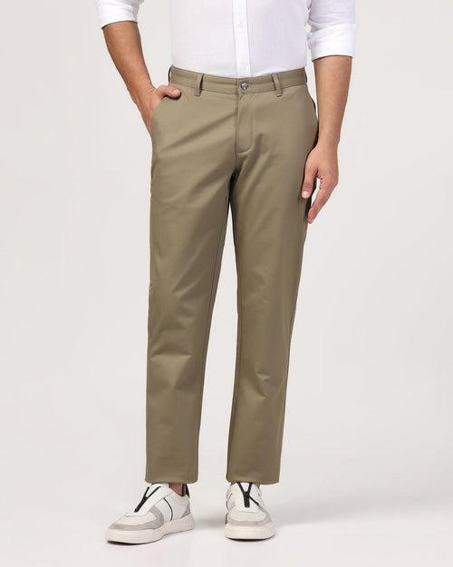 Straight B-90 Casual Mouse Textured Khakis - Segy