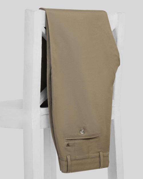 Straight B-90 Casual Mouse Textured Khakis - Segy