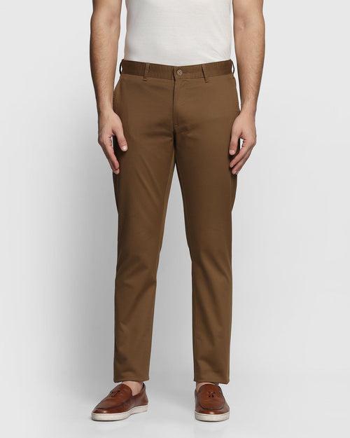 Slim Comfort B-95 Casual Khaki Textured Khakis - Emily