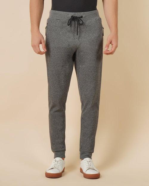 Casual Dark Grey Solid Jogger - George