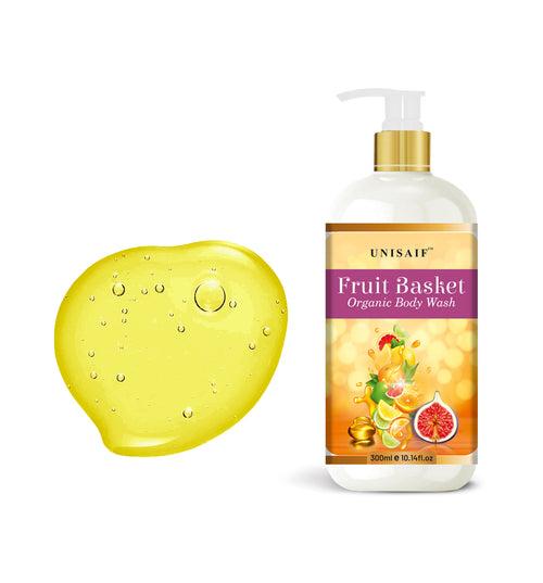 Fruit Basket Organic Body Wash (300ml) | Sulphate & Paraben Free| Skin Friendly| Optimum PH| Nourishing