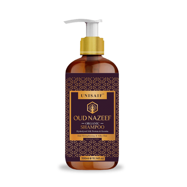 Oud Nazeef Shampoo 300ml For Hair Strengthening & Silky Hair | NO SULPHATE | NO PARABEN