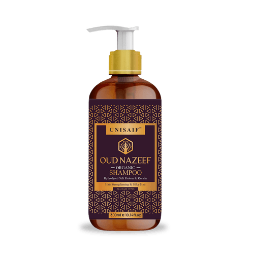 Oud Nazeef Shampoo 300ml For Hair Strengthening & Silky Hair | NO SULPHATE | NO PARABEN