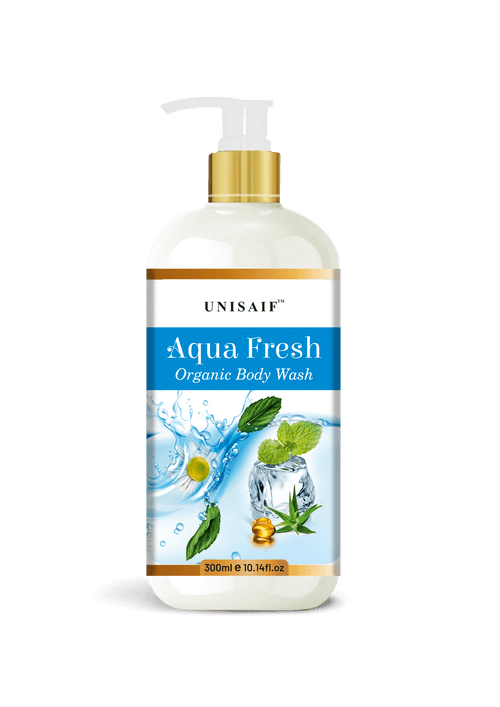 Aqua Organic Body Wash (300ml) | Sulphate & Paraben Free| Skin Friendly| Optimum PH| Nourishing