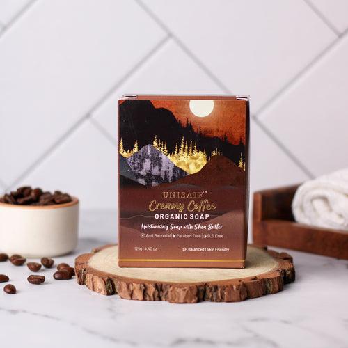 Creamy Coffee Organic Soap (pack of 2)