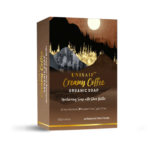 Creamy Coffee Organic Soap (pack of 2)